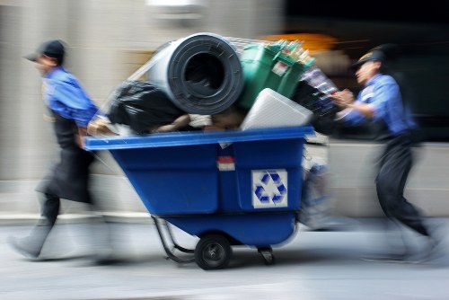 Local waste removal service van in Chislehurst