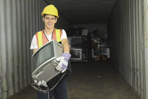 Satisfied homeowners after loft clearance